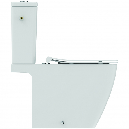 Vas wc pe pardoseala Ideal Standard I.Life B RimLess+ 66 x 35 cm, scurgere orizontala, alb [3]