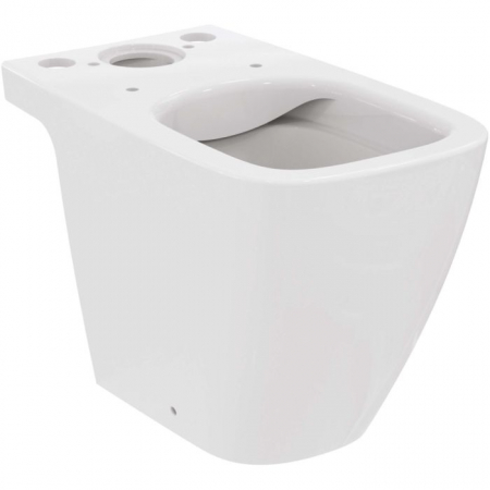 Baie - VAS WC I.LIFE S STATIV RIMLES+,PROIECTIE SCURTA 60.5 CM,PENTRU COMBINARE