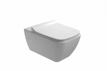 Vase wc - VAS WC EMMA SUSPENDAT RIMLESS 54X36 CM ALB