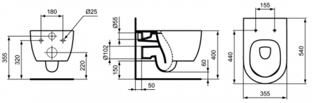 VAS WC SUSPENDAT BLEND CURVE AQUABLADE [3]