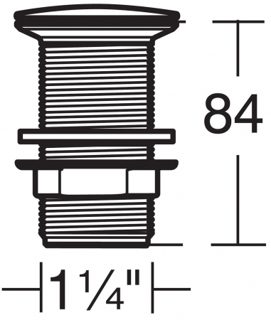 VENTIL PUSH OPEN CROM [1]