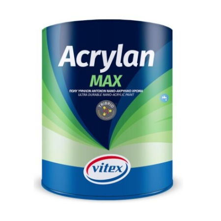 Vopsele pereți exteriori și pardoseli - Vopsea acrilică premium mată, VITEX Acrylan Max , albă, 750ml
