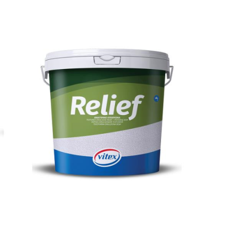 Vopsea texturată VITEX Relief, alb, 15kg [3]
