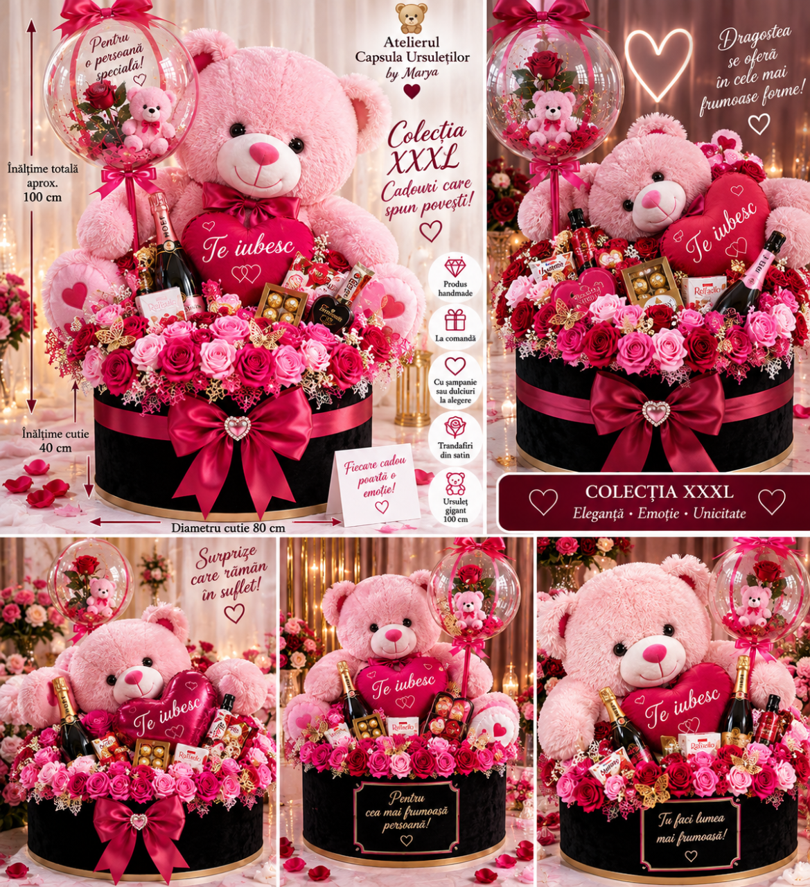 Imperial Love XXXL - Aranjament Cadou Premium [4]