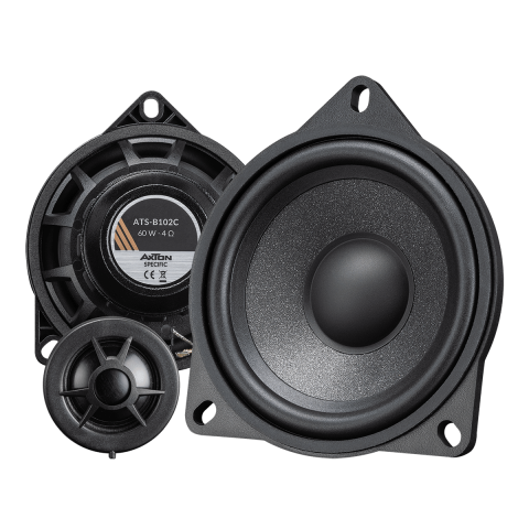 DIFUZOARE DEDICATE MARCA - Set difuzoare OEM Fit BMW AXTON ATS-B102C, componente, 10 cm, 60W RMS