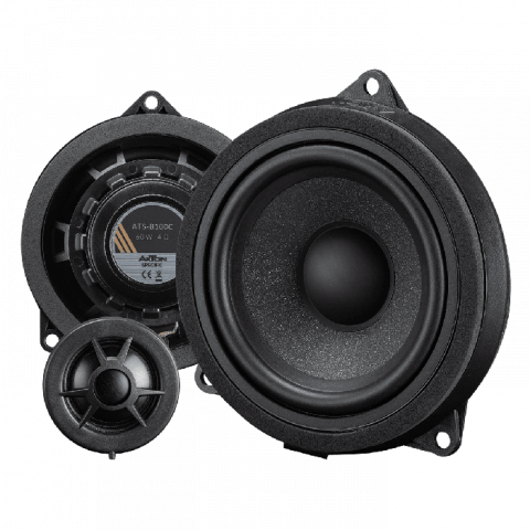 DIFUZOARE DEDICATE MARCA - Set difuzoare OEM Fit BMW AXTON ATS-B100C, componente, 2 cai,10 cm, 60W RMS