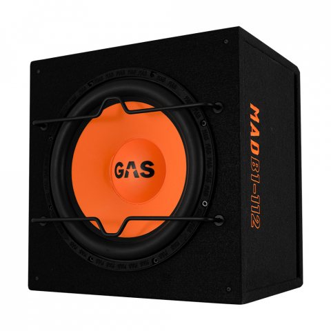 SUBWOOFERE AUTO - Subwoofer auto GAS MAD B1-112 300W cu incinta