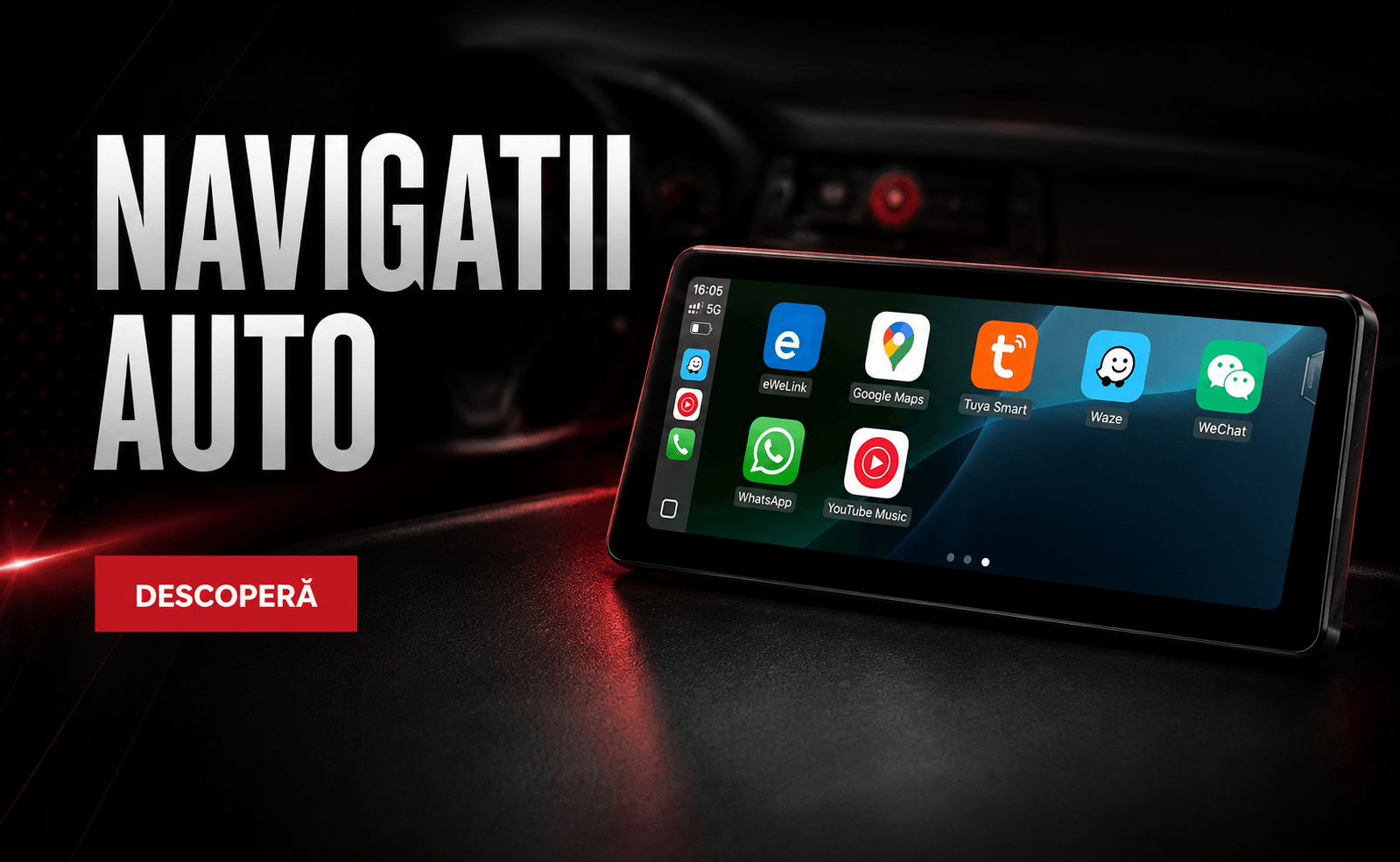 Navigatii auto dedicate