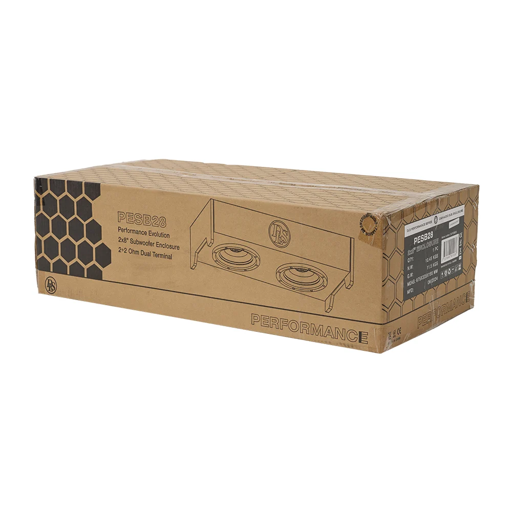 Subwoofer auto pasiva DLS PESB28 2x 8 inch 400W cu incinta [6]
