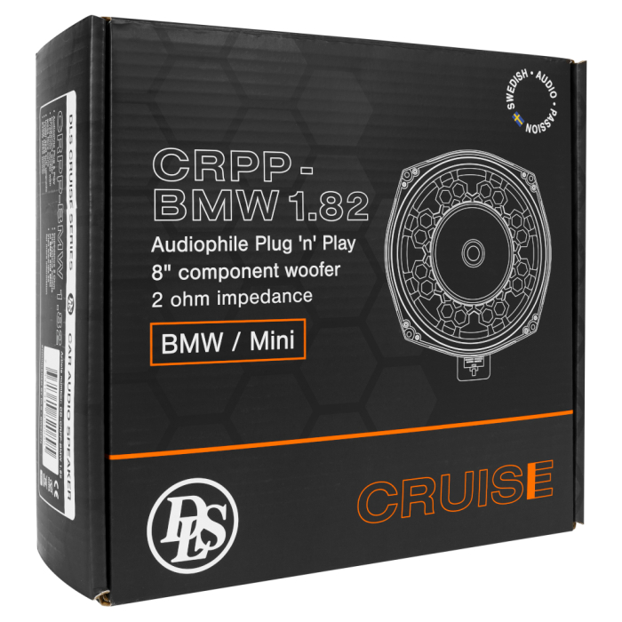 Subwoofer BMW OEM Fit DLS Cruise CRPP-BMW1.82 ,20 cm, 120W RMS, 2 Ohm [7]