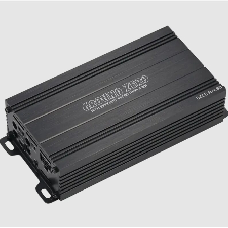 Car Audio - GZCS A-4.80 MICRO-AMPLIFICATOR PE 4 CANALE GROUND ZERO, 2x200W