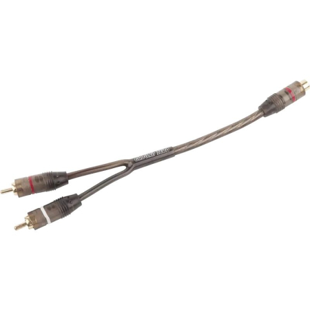 Cabluri RCA - GZCY 30X Conector Y RCA 1M/2T, GROUND ZERO