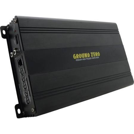 Car Audio - GZIA 1500.1 AMPLIFICATOR MONO GROUND ZERO, 1900W