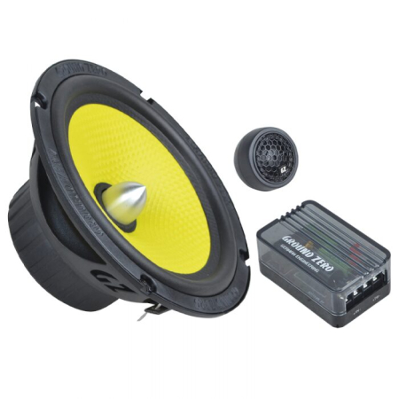 Car Audio - GZTC 165.2X DIFUZOARE COMPONENTE TITANIUM GROUND ZERO DE 16,5CM, 100W RMS