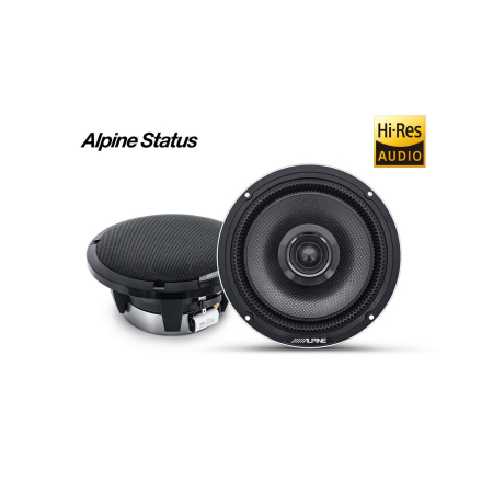Car Audio - HDZ-65 DIFUZOARE COAXIALE HI-RES ALPINE STATUS DE 16.5CM,100W RMS
