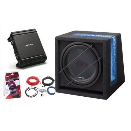 Pachete Car Audio - PACHET ALPINE SBG-844BR + MRV-M250 + LK-10