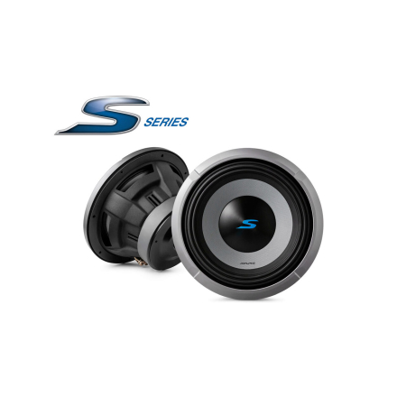 Car Audio - S2-W10D4 SUBWOOFER ALPINE DE 25CM (10″), 4Ω+4Ω, 1800W