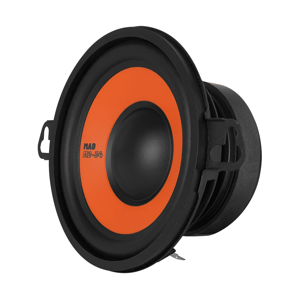 Difuzoare auto - Set midbass GAS MAD M2-34 8.8 cm 50W