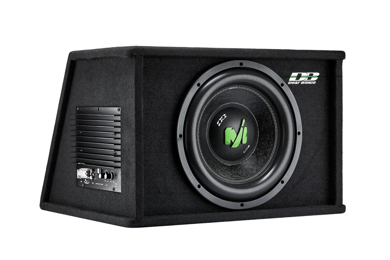 Subwoofere - Deaf Bonce Machete Lite ML-12A – Subwoofer Auto Activ 12 Inch, 250 W RMS, Amplificator Integrat