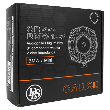 Subwoofer BMW OEM Fit DLS Cruise CRPP-BMW1.82 ,20 cm, 120W RMS, 2 Ohm [6]