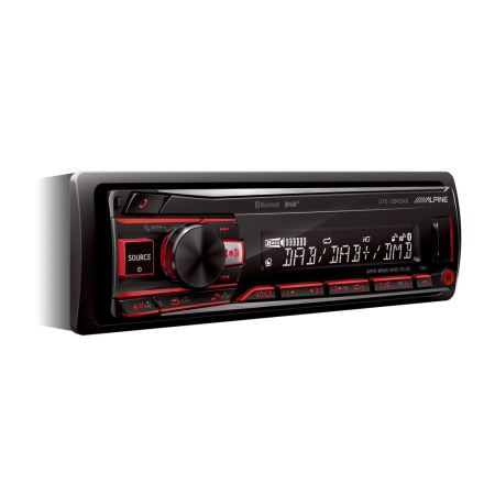 Playere auto - UTE-204DAB RADIO CU USB/BLUETOOTH/DAB+ ALPINE, MULTICOLOR