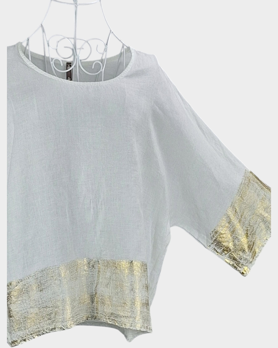 Bluza-alba-DIP-100-in-detalii-aurii-Made-in-Italy-Caramia [4]