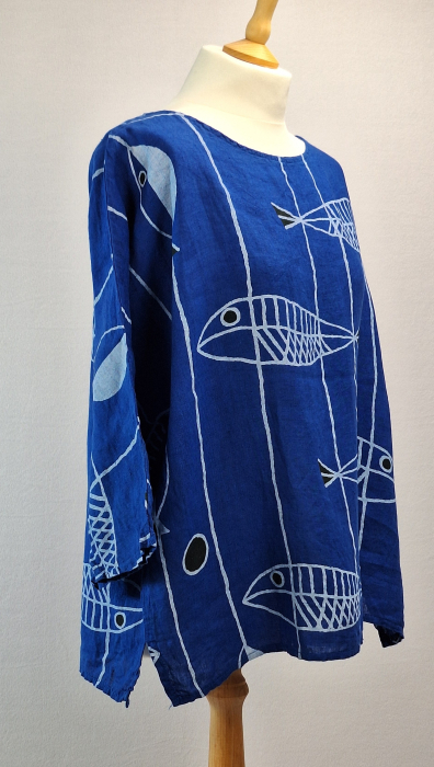 bluza-din-in-albastra-imprimeu-artistic-marin-caramia [3]