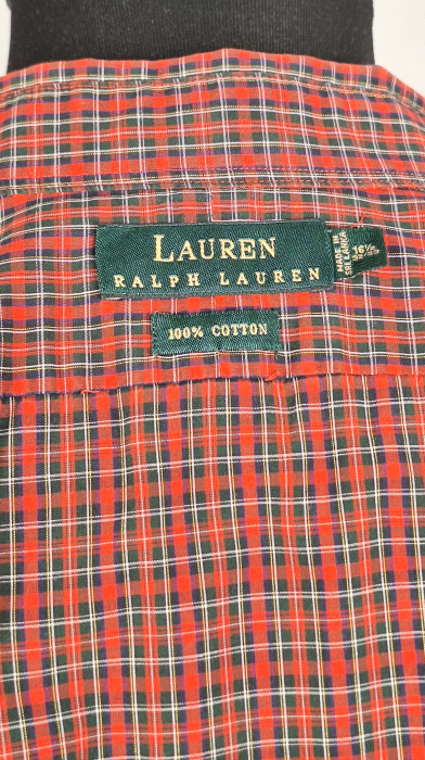 Camasa-barbateasca-Lauren-Ralph-Lauren-bumbac-100-carouri-rosu-verde-XL-XXL [6]