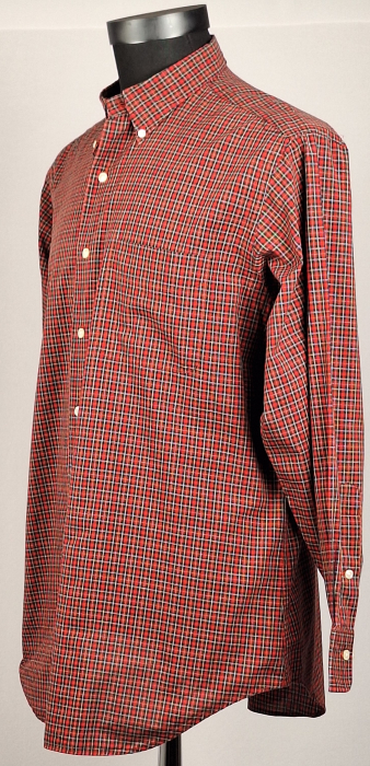 Camasa-barbateasca-Lauren-Ralph-Lauren-bumbac-100-carouri-rosu-verde-XL-XXL [3]