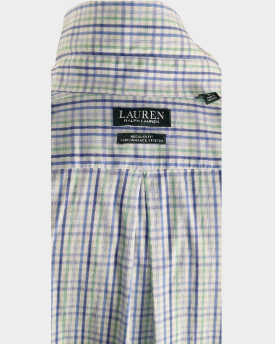 Camasa barbateasca Lauren Ralph Lauren Performance Stretch carouri marime XXL [3]