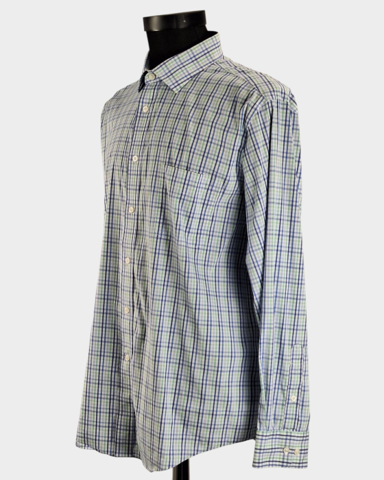 Camasa barbateasca Lauren Ralph Lauren Performance Stretch carouri marime XXL [2]
