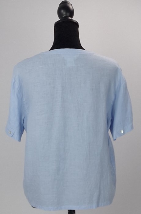 Camasa C&C California 100% in bleu marimea M [3]