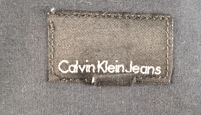 Cămașă Calvin Klein Jeans neagră din bumbac cu elastan [8]