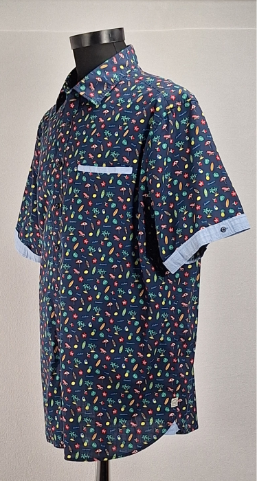 camasa-christian-berg-vacation-print-bleumarin-bumbac [2]
