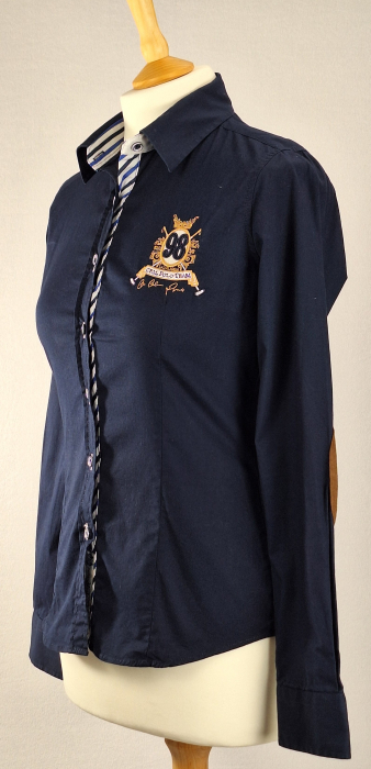 Camasa-dama-Carisma-Premium-bleumarin-broderie-Caramia [2]