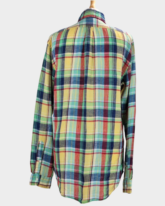 Cămașă Polo Ralph Lauren Custom Fit din 100% in mărime M unisex [4]