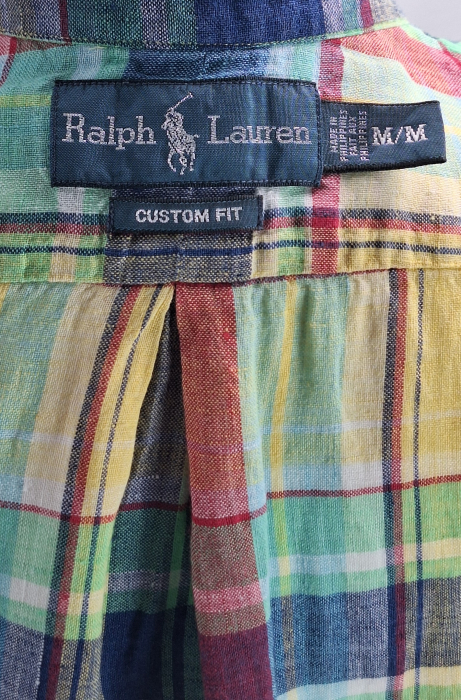Cămașă Polo Ralph Lauren Custom Fit din 100% in mărime M unisex [5]