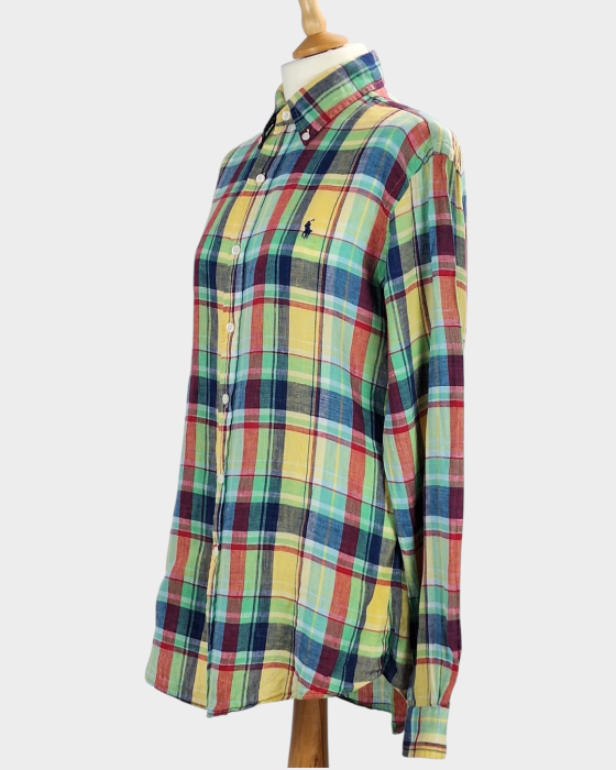 Cămașă Polo Ralph Lauren Custom Fit din 100% in mărime M unisex [2]