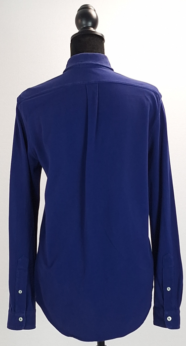 Camasa Ralph Lauren Featherweight Mesh 100% bumbac albastra S [3]