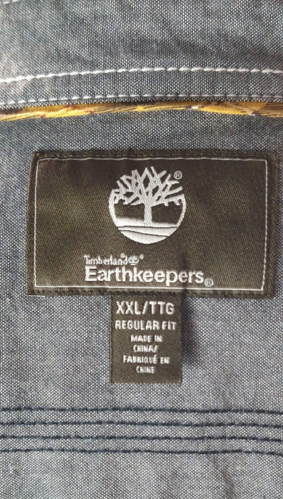 Camasa-Timberland-Earthkeepers-XXL-bumbac-organic-gri-albastru-Caramia [5]