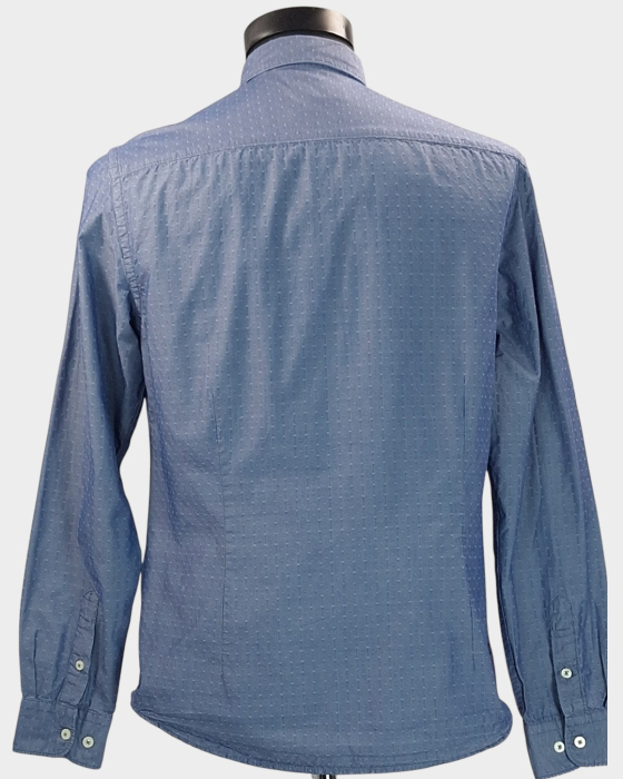 Camasa-Napapijri-Geographic-bumbac-albastra-unisex-M-L-Caramia [4]