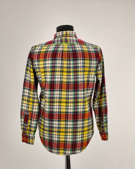 Camasa-unisex-Ralph-Lauren-Classic-Fit-bumbac-tartan-multicolor-S-Caramia [3]