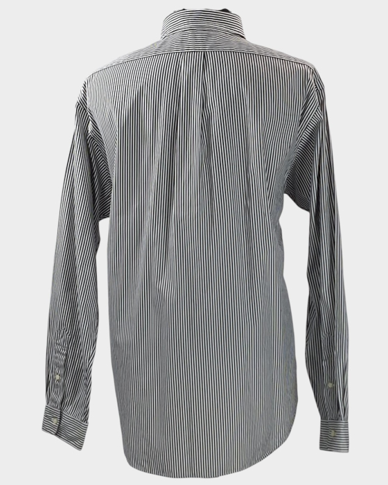 Cămașă unisex Ralph Lauren Classic Fit din bumbac în dungi XXL [4]