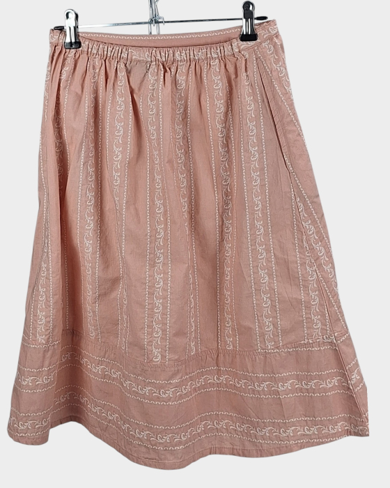 Fusta-midi-Continental-by-Noa-Noa-bumbac-roz-Caramia [3]