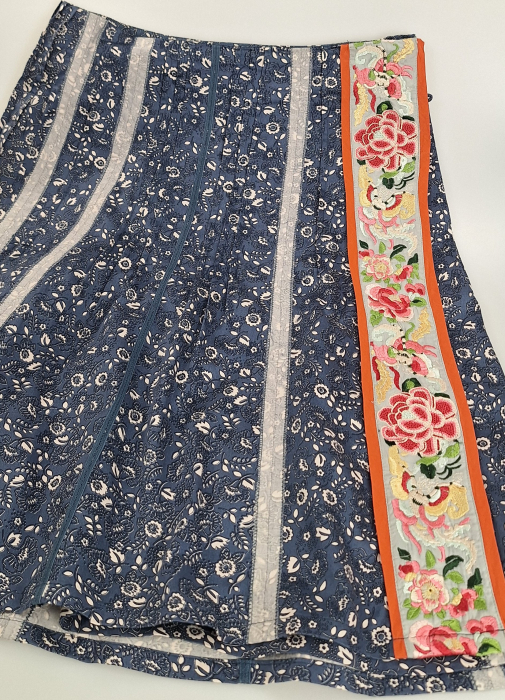 Fusta-petrecuta-Noa-Noa-bumbac-broderie-florala-Caramia [2]