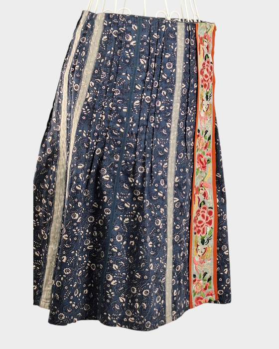 Fusta-petrecuta-Noa-Noa-bumbac-broderie-florala-Caramia [4]