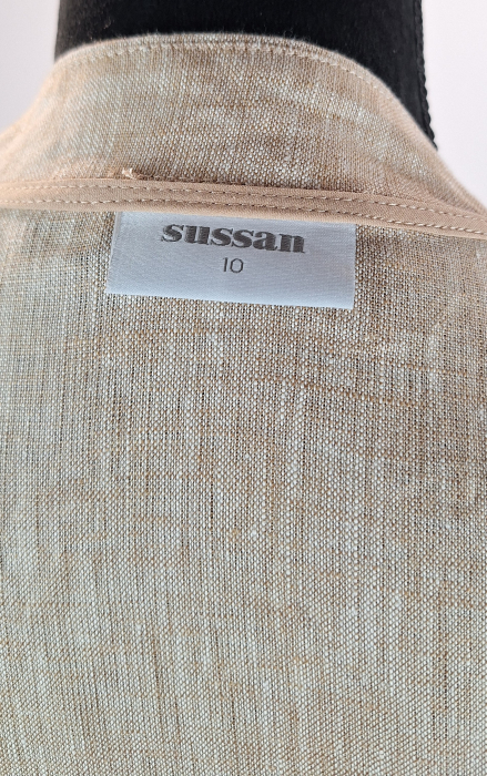 Jacheta Sussan 100% in texturat bej marimea 10 [4]