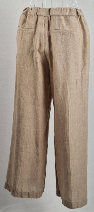 Pantaloni 3/4 Opus din 100% in bej natural [3]