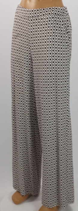 Pantaloni Anko din vâscoză și in cu imprimeu geometric mărimea S [2]