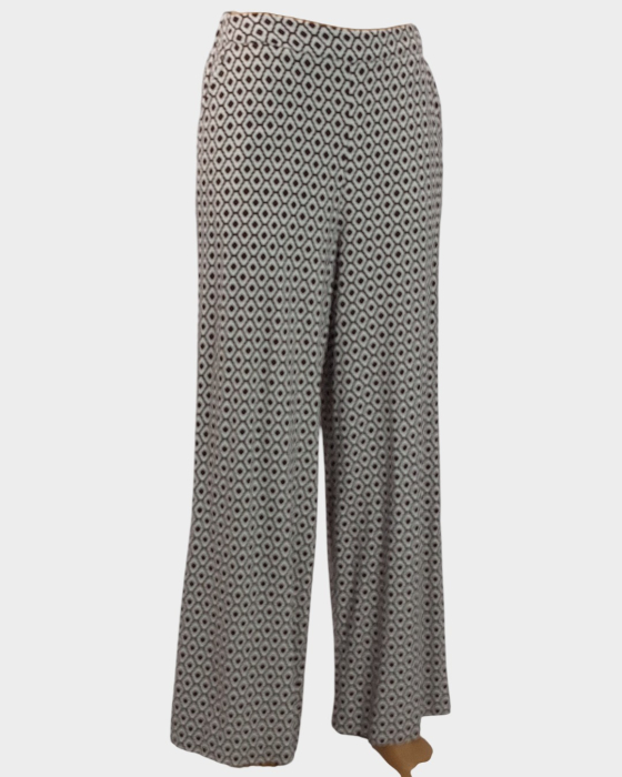 Pantaloni Anko din vâscoză și in cu imprimeu geometric mărimea S [4]